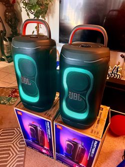 JBL ~ (PartyBox 130) 200W Bluetooth 6.0 Portable Party Speaker – AI Sound Boost, Auracast {NO MIC}