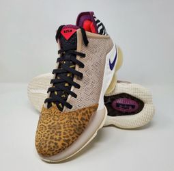 LeBron 19, size 11, Safari/Animal Print
