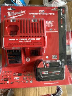 Charger And Battery Milwake M18 5.0