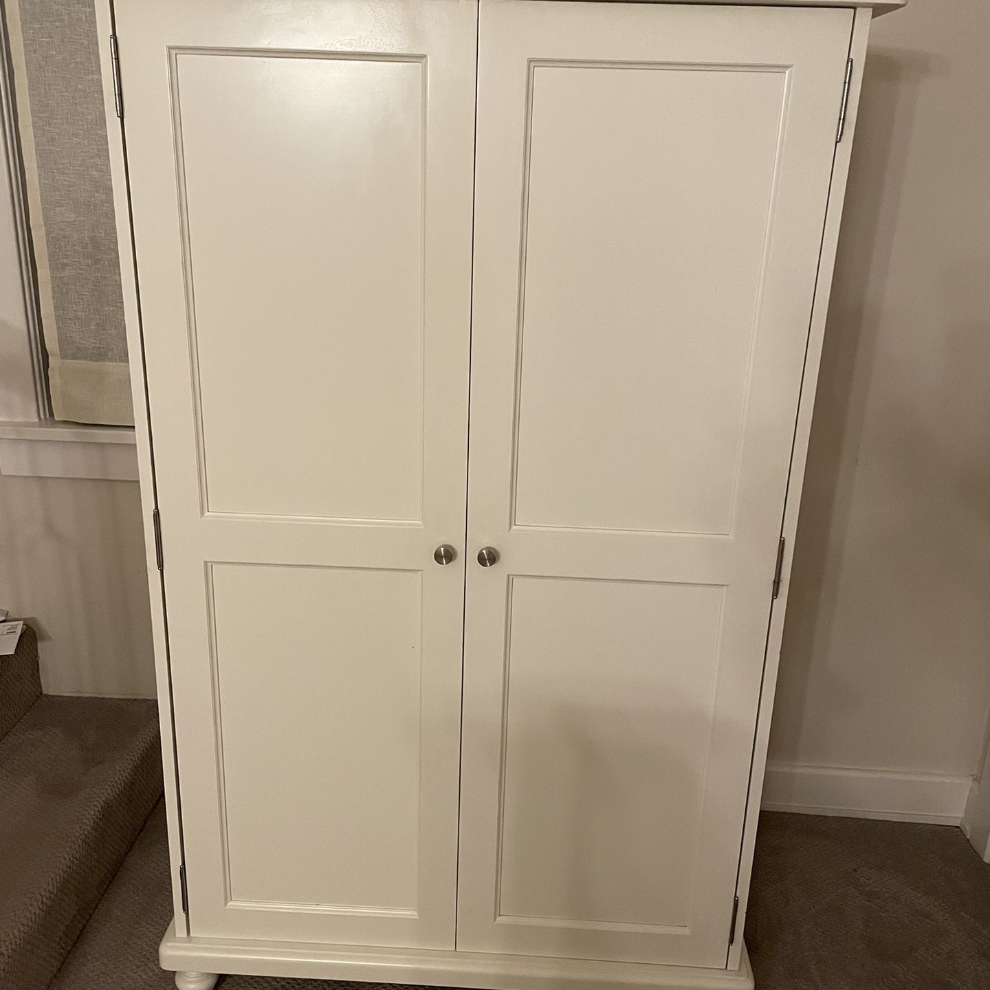 Tall White Dresser/Cabinet