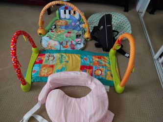 Baby Mats + Baby Carrier + Baby feeding mat and lounge