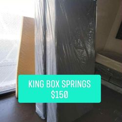KING BOX SPRINGS ONLY 