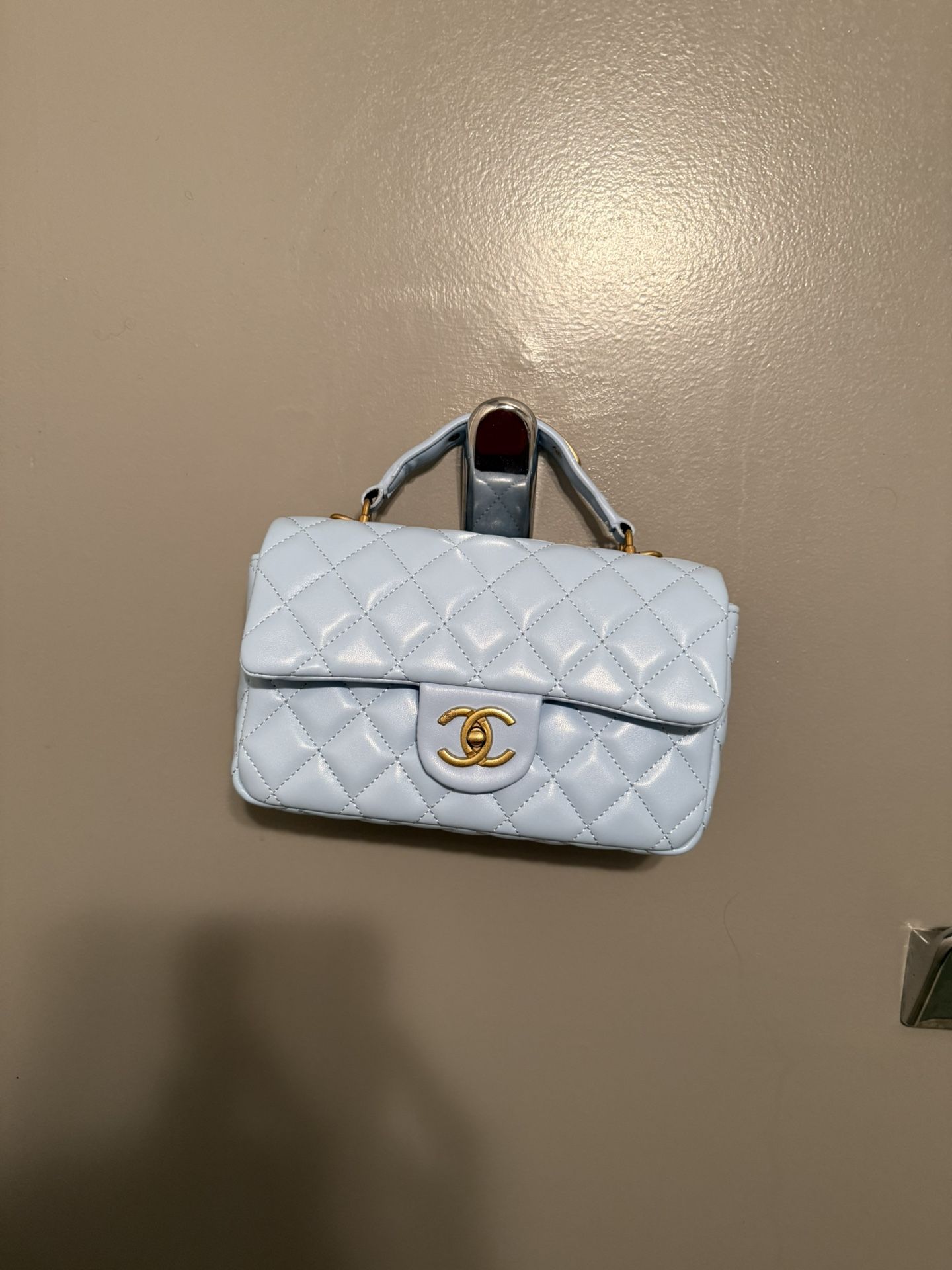 Chanel Baby Blue Mini Bag