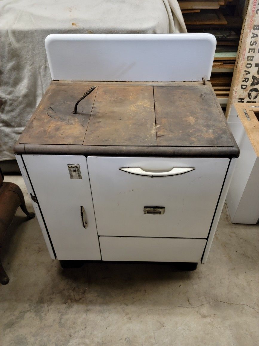 Old Kenmore Oil Fired Cook Stove for Sale in Tacoma, WA - OfferUp