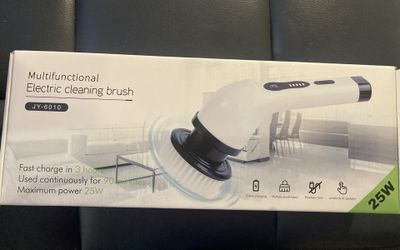 Electric Cordless Spin Scrubber