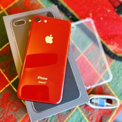 I phone 8 -64GbNew!(Red product)all carriers AT&T TMobile Cricket MetroPcs 🇲🇽Telcel Verizon!