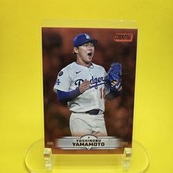 🔥🔥2025 Topps Stadium Club⚾️Yoshinobu Yamamoto🔥🔥