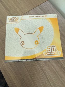 Pokemon 30th Celebration anniversary ETB