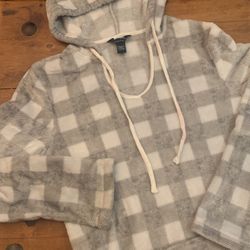 Nautica Hooded Long Fleece Pullover 