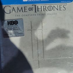 Game Of Thrones 3rd Season NEW & SEALED 