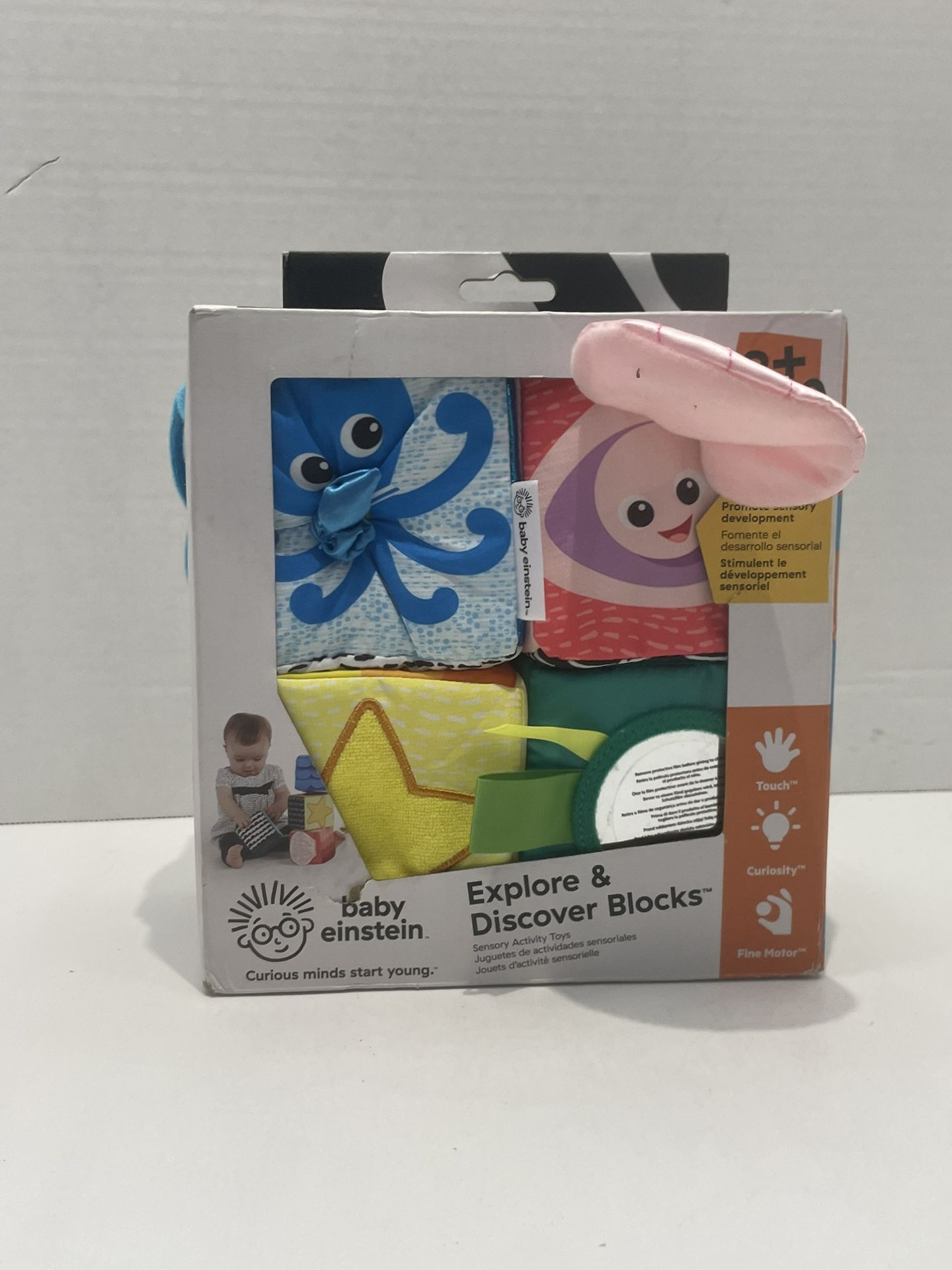 Baby Einstein Explore & Discover Soft Blocks Toys