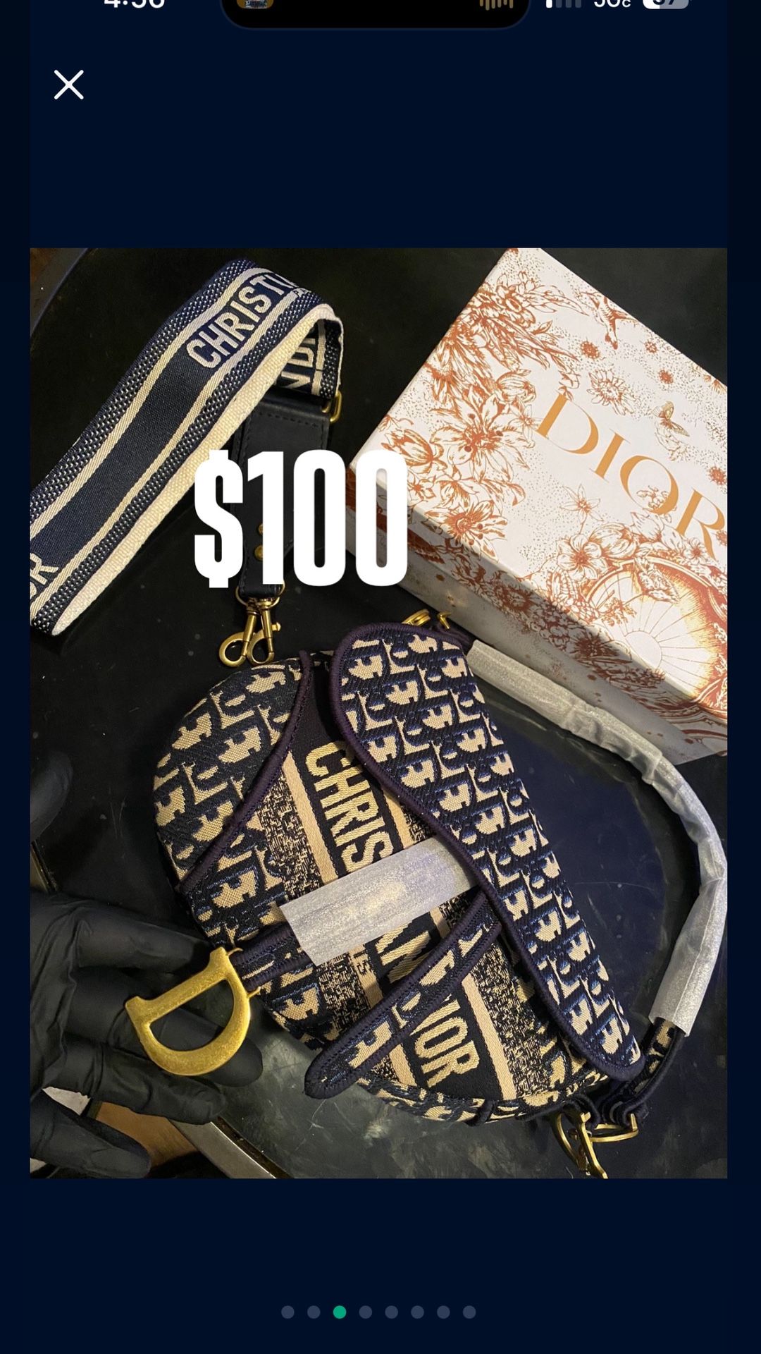 Dior Saddle Bag