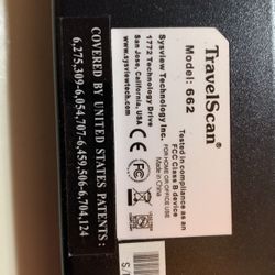 TravelScan 662 Compact Color Scanner