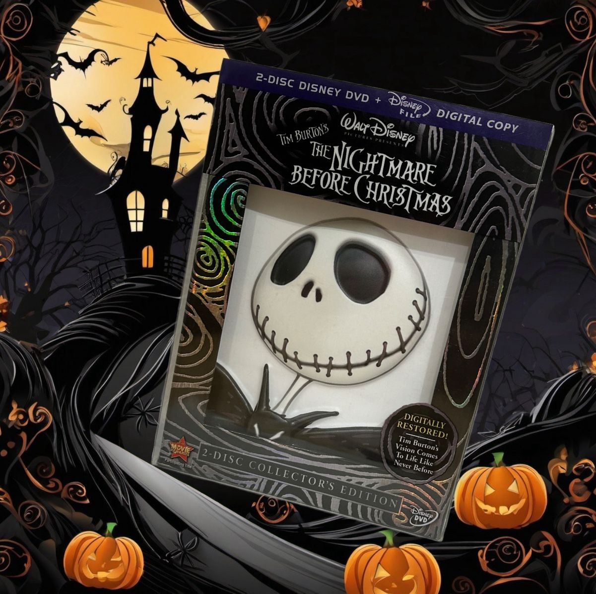 Tim Burton’s THE NIGHTMARE BEFORE CHRISTMAS — 2008 COLLECTOR’S EDITION DVD