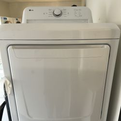 27 Wide White LG Front Load Gas Dryer For Only $280