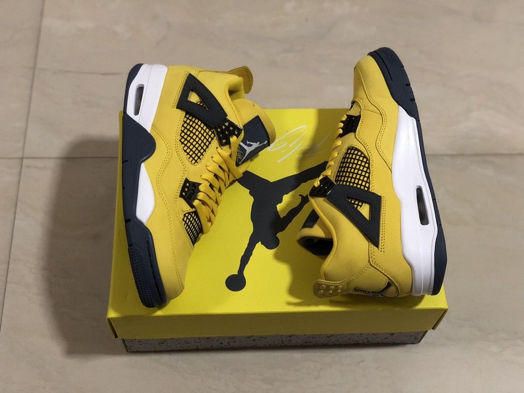 Jordan 4 Retro Lightning