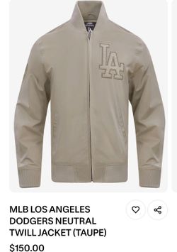 Brown Dodgers Jacket size L