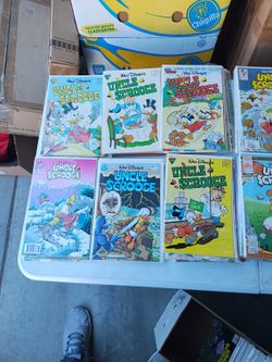 Old Walt Disney Uncle Scrooge Comics