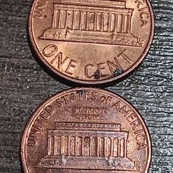 This Is A Lot Of 2 Very RARE DDDIE Lincoln Bicentennial Penny 