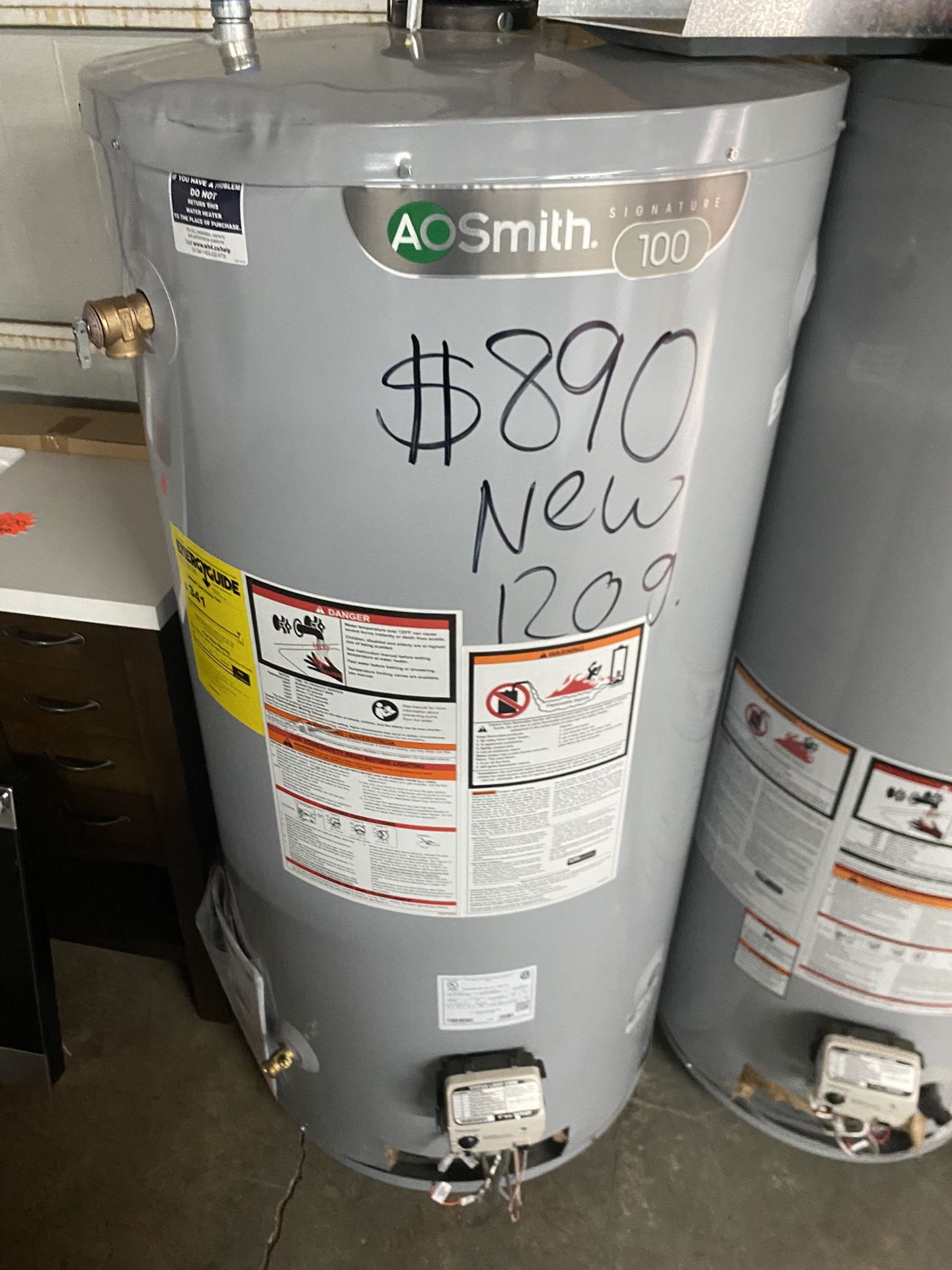 New Water Heater 