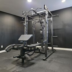 Smith Machine 2001 | Multi-Use Adj Bench | Gym Equipment | Fitness | Squat Rack | Excercise |🔴WEIGHTS AND BARBELL SOLD SEPARATELY 🔴 FREE DELIVERY 🚚