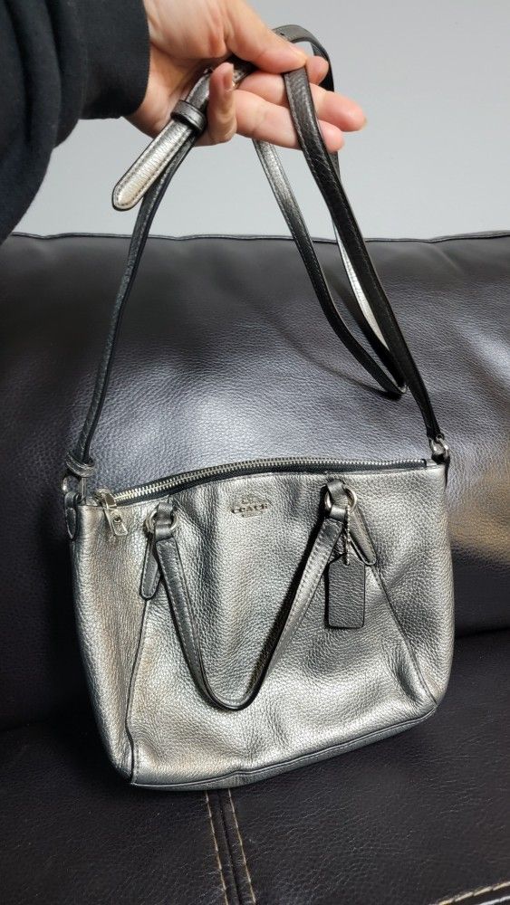 Coach Purse Grey