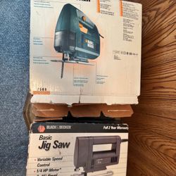 Jig Saws, Circular Saw And Compund Miter Saw 