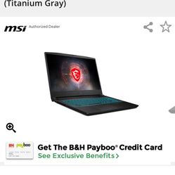 MSI 15.6" Crosshair 15 Gaming Laptop (Titanium Gray)