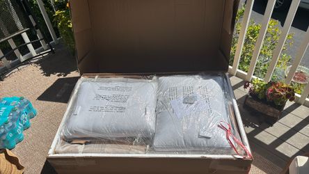 Brand new, unopened package from Wayfair. $350 loveseat,