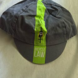 Cycling Cap Grey And Green