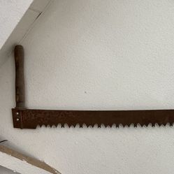 Vintage 2 Man Cross Cut Saw