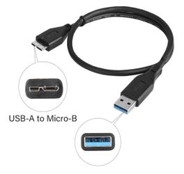 USB 3.0 Hard Drive Cable, USB-A to Micro B Cable - 5Gbps Data Transfer Cord 3.3Ft