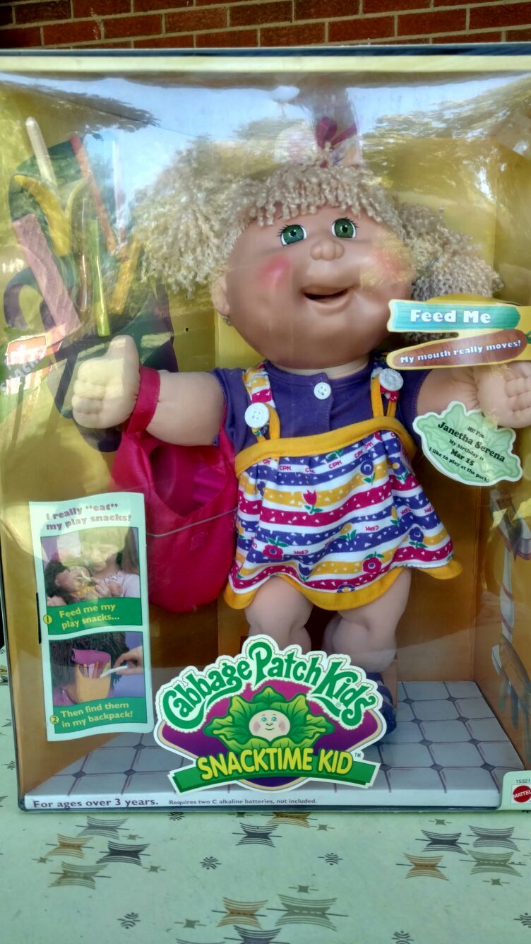 Cabbage Patch Kids doll Snacktime Kid