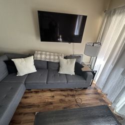 Grey Sectional 