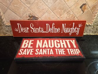 SANTA SIGNS