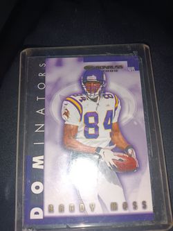 Randy Moss Football Card