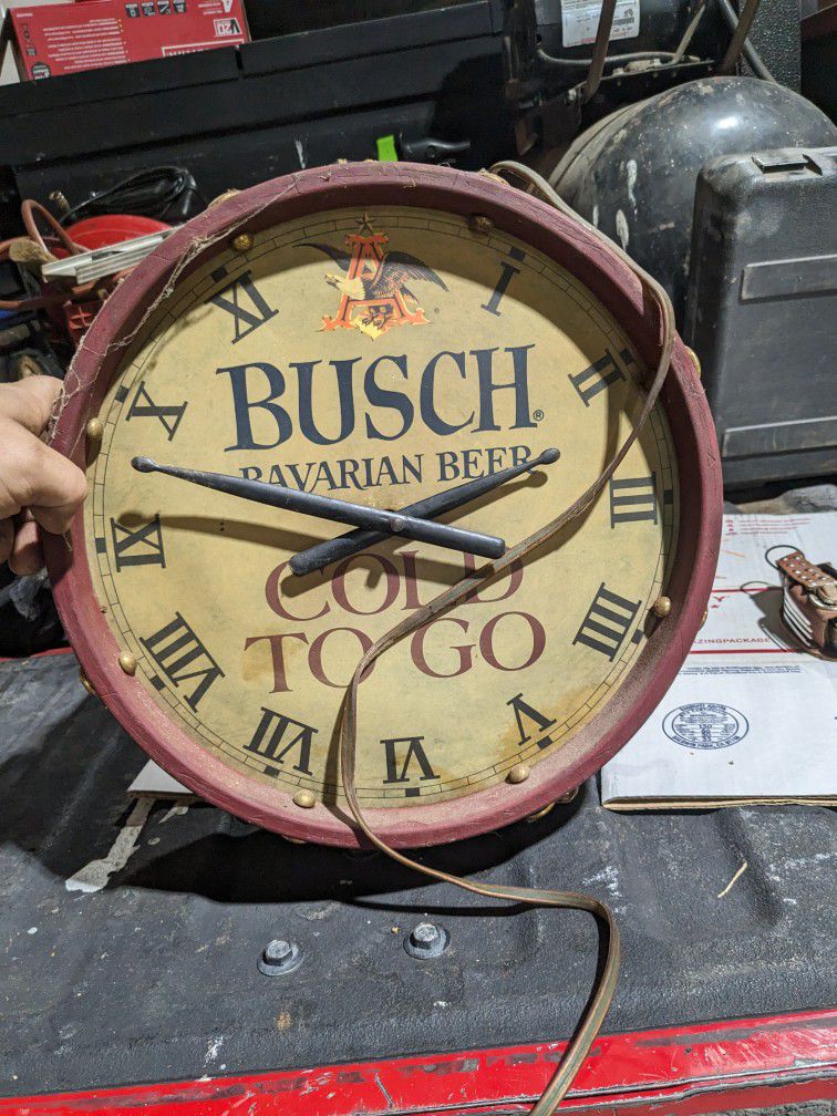 1950s Busch Collectibles Clock