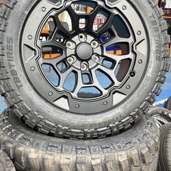 WHEELS 20” OFF ROAD NEW