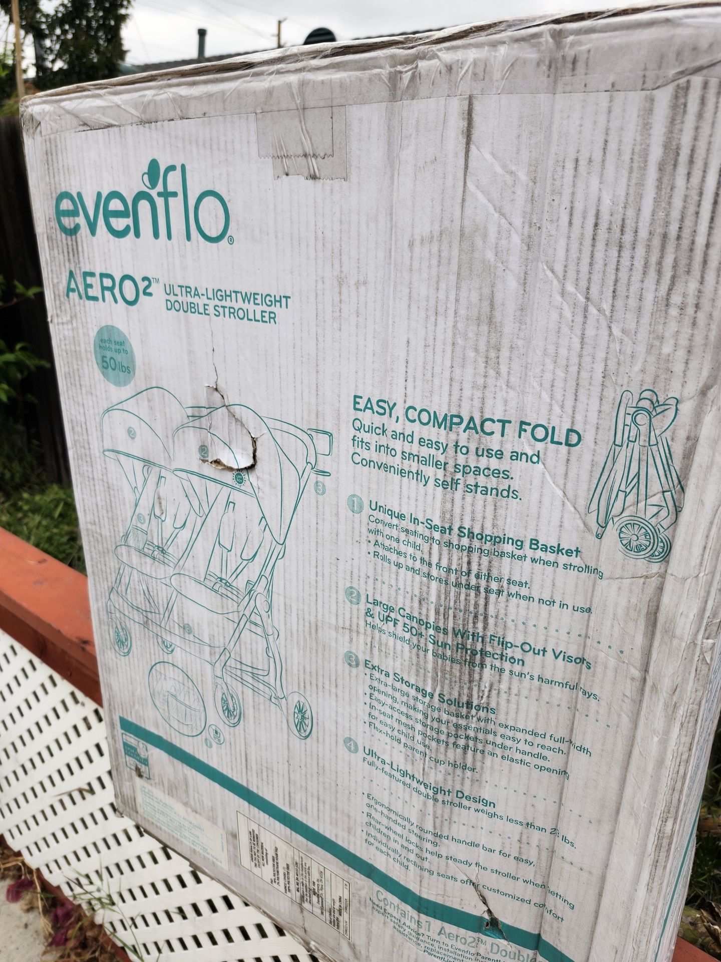 Evenflo Aero2 Twin Stroller
