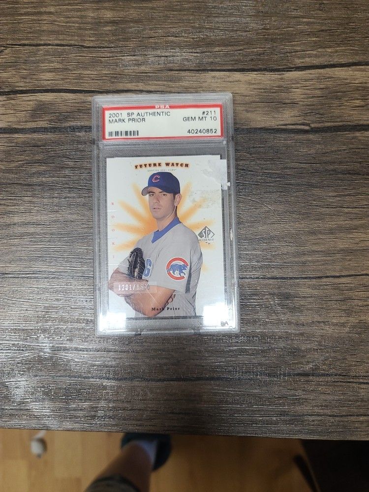 Mark Prior 2001 Sp Authentic (1201/1500)