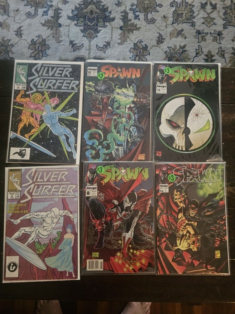 Spawn comic books