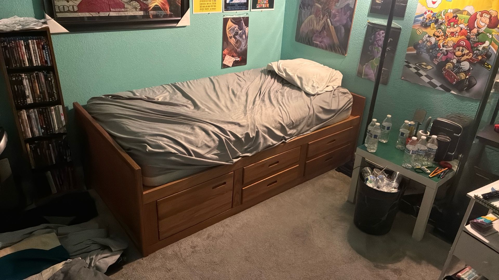 Wood Twin Bed