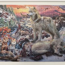 Wolves 1,000 Piece Jigsaw Puzzle
