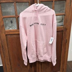 Pink New York Hoodie   Brand New. 15.00