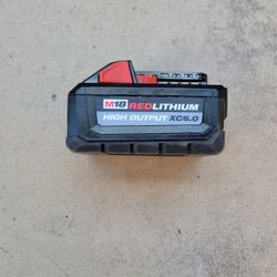 Milwaukee M18 6.0 High Output Battery 