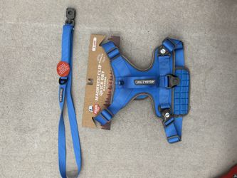 Dog harness and leash