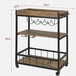 Haotian Bar Cart