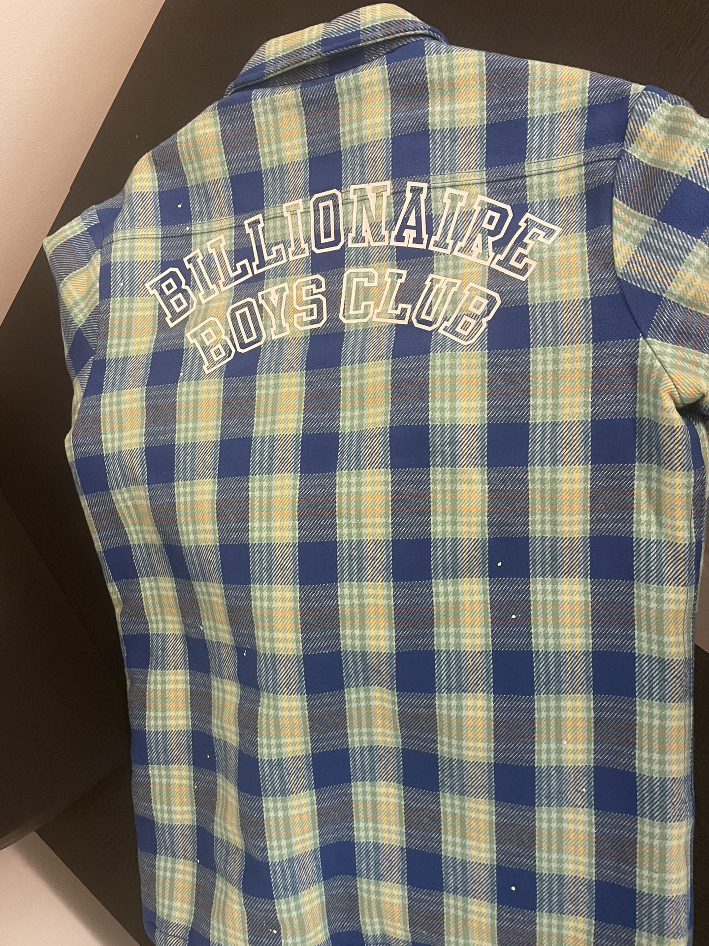 Blue BBC Flannel