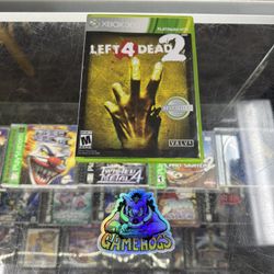 Left 4 Dead 2 Xbox 360 $50 Gamehogs 11am-7pm