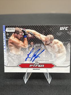 2025 Topps Stadium Club UFC Joe Pyfer #BCA-JPR Autograph Hard Signed Card
